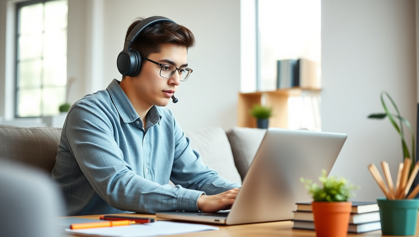 Estudiante online exitoso